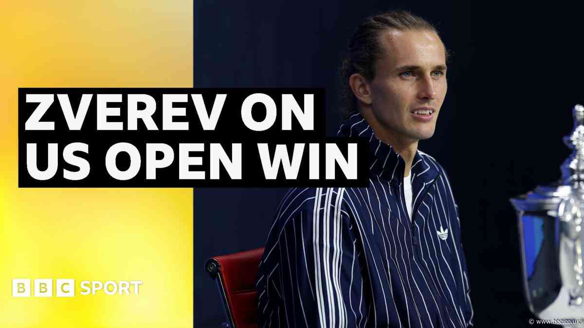 'It feels amazing' - Zverev reflects on US Open win