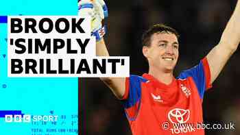 'What an innings' - Brook hits century against Sri Lanka