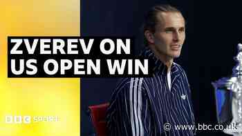 'It feels amazing' - Zverev reflects on US Open win