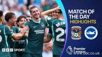 Dunk scores screamer as Brighton thrash 10-man Coventry