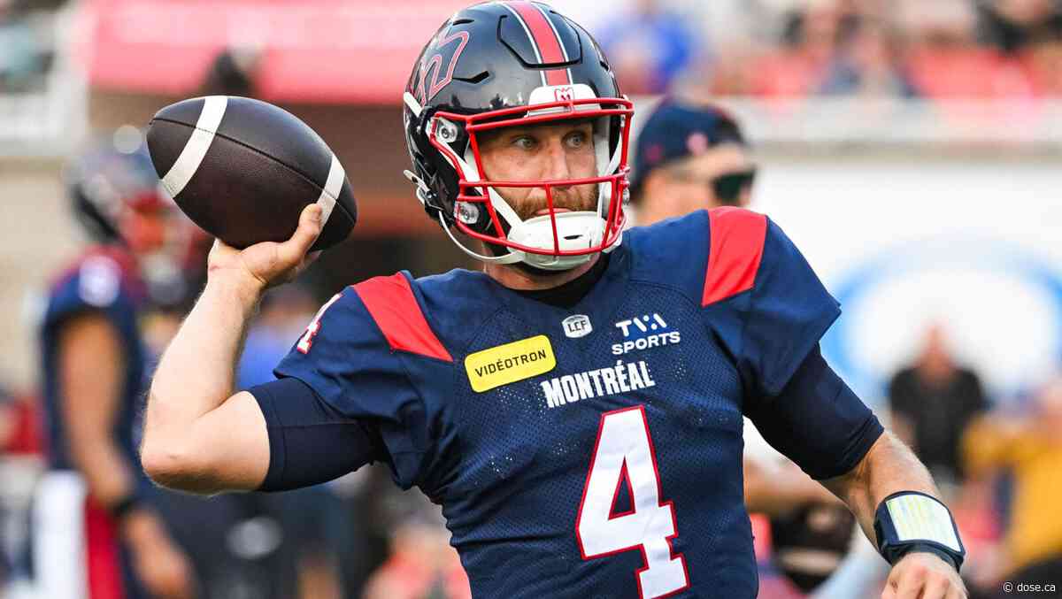 A former Alouettes quarterback is set to start for the Rouge et Noir