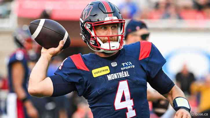 A former Alouettes quarterback is set to start for the Rouge et Noir