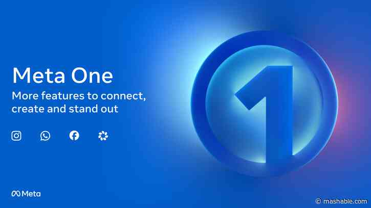 Meta One bundles creator and business tools — for a monthly fee