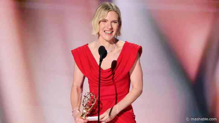 Rhea Seehorn finally wins her Emmy, gives emotional acceptance speech