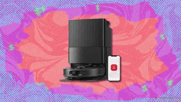 The Roborock Qrevo S5V robot vacuum is a great choice for pet hair, and its $400 off right now at Amazon