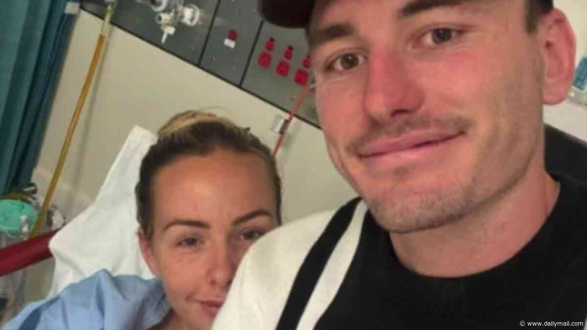 Casey Battle shares heartbreaking post after losing unborn baby with AFL star husband