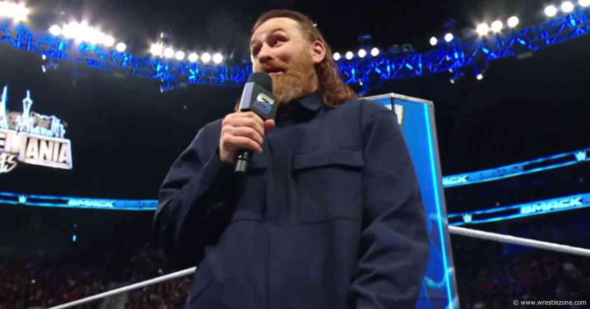 Sami Zayn Has an ‘Incredible’ Reaction to Potential Roman Reigns Crown Jewel Match
