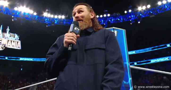 Sami Zayn Has an ‘Incredible’ Reaction to Potential Roman Reigns Crown Jewel Match