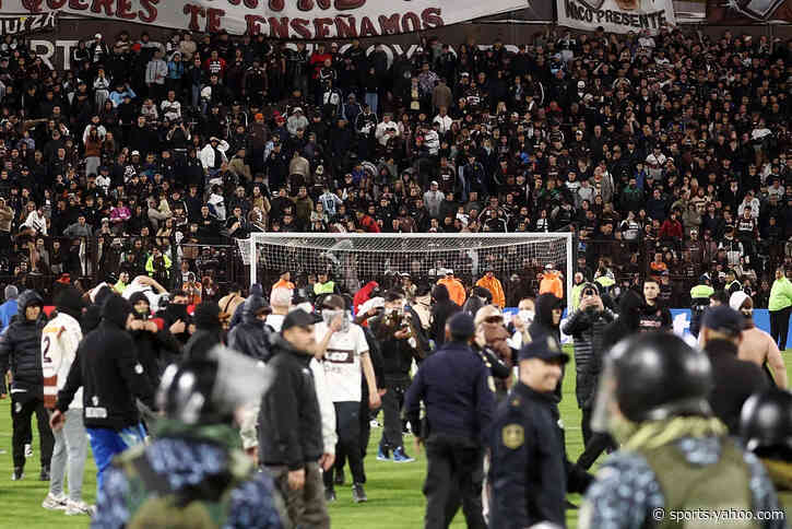 🎥 Platense fans invade pitch in chaos; Flu defender assaulted