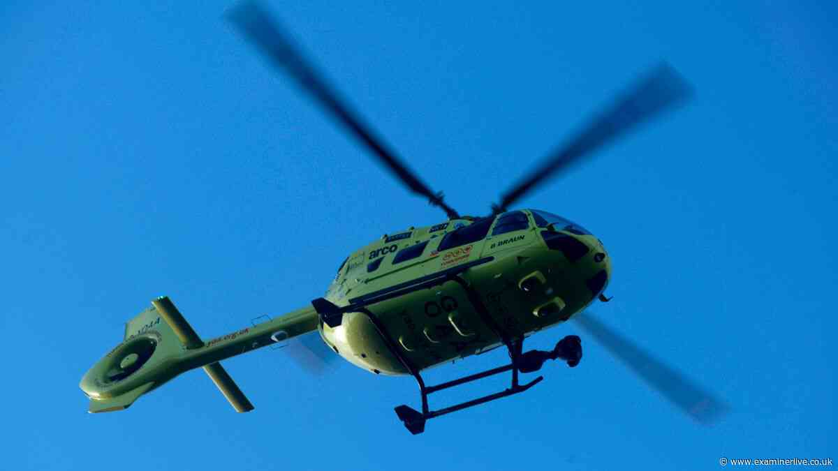 Air ambulance rushes to scene of serious crash on Yorkshire motorway