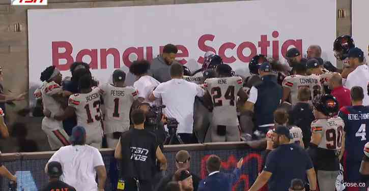 Three players summoned by the CFL following the brawl between the Lions and the Alouettes