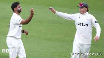 Wickets tumble on hectic day at the Oval