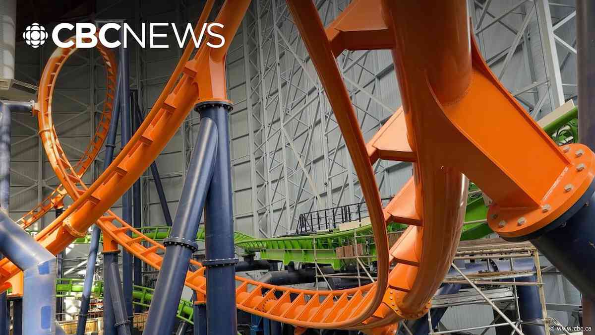 A look at the new roller-coaster replacing West Edmonton Mall’s Mindbender