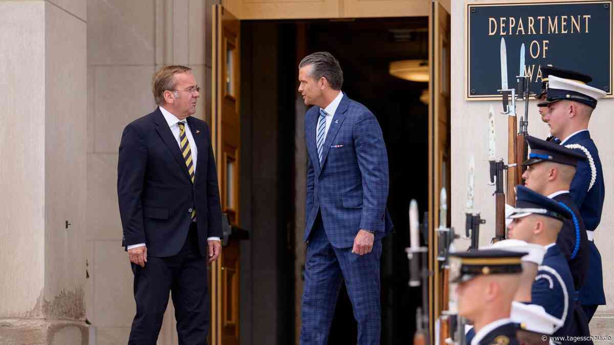 Deutschland und USA wollen bei Rüstung mehr zusammenarbeiten