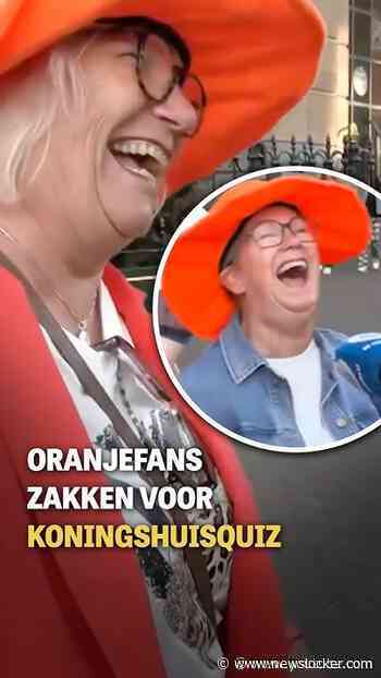Oranjefans zakken voor koningshuisquiz