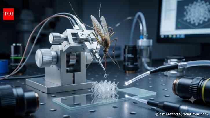 Scientists turned a dead mosquito into a microscopic 3D-printing nozzle