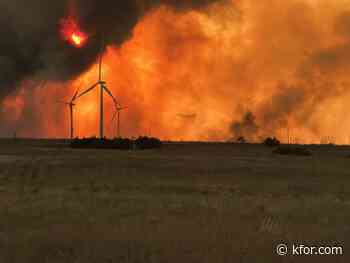 Fire crews continue to battle large fire, but community help is here