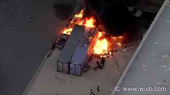 News helicopter crashes near deadly L.A. bus collision, at least 3 killed