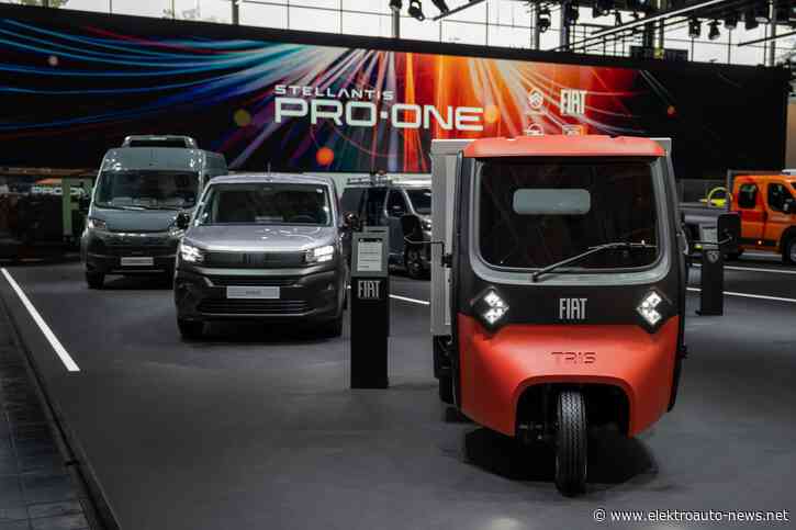 Fiat Tris: Elektro-Dreirad für die letzte Meile
