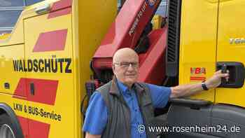 Abschlepp-König vom Irschenberg: Warum Josef Waldschütz sogar Post vom US-Präsidenten bekam