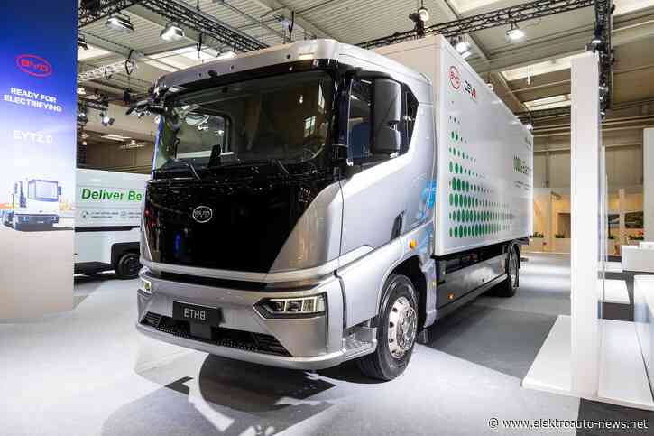 BYD plant Produktion von Elektro-Lkw in Europa