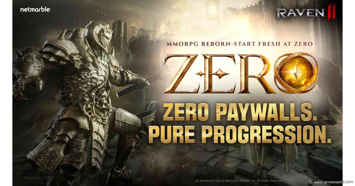 RAVEN2 OPENS FRESH START SERVER "ZERO" WITH "LEGENDARY FESTIVAL" REWARDS