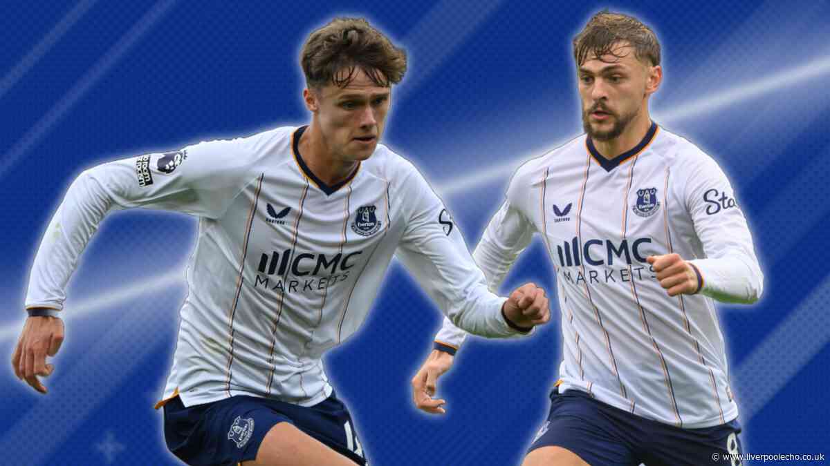 What Kiernan Dewsbury-Hall said to Harrison Armstrong as Everton supporters held protest