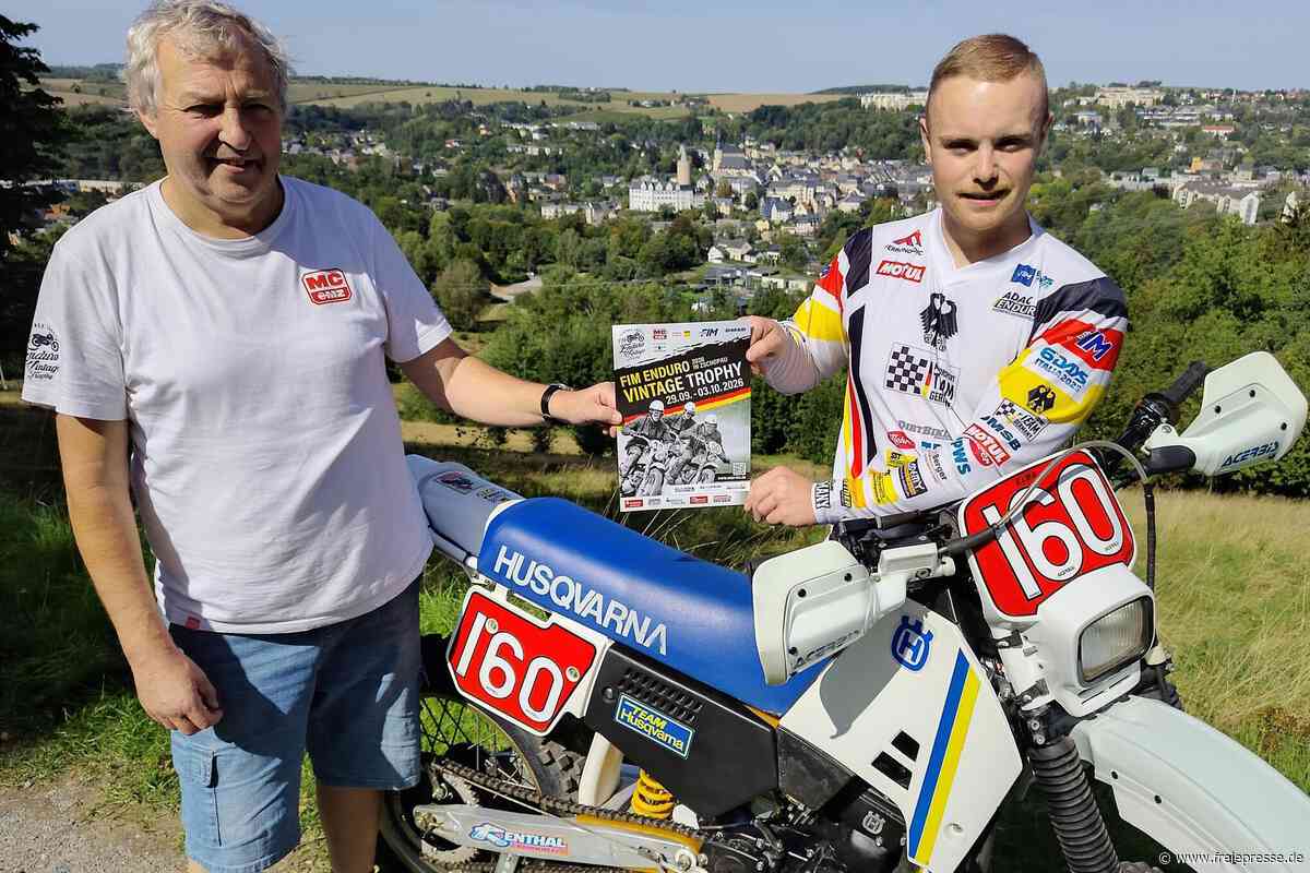 Enduro Vintage Trophy: Auch junge Fahrer wollen es im Erzgebirge wissen