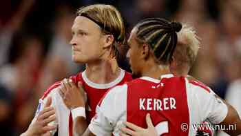 'Derde spits' Dolberg scoort en geeft assists: 'Blij dat ik nog bij Ajax ben'