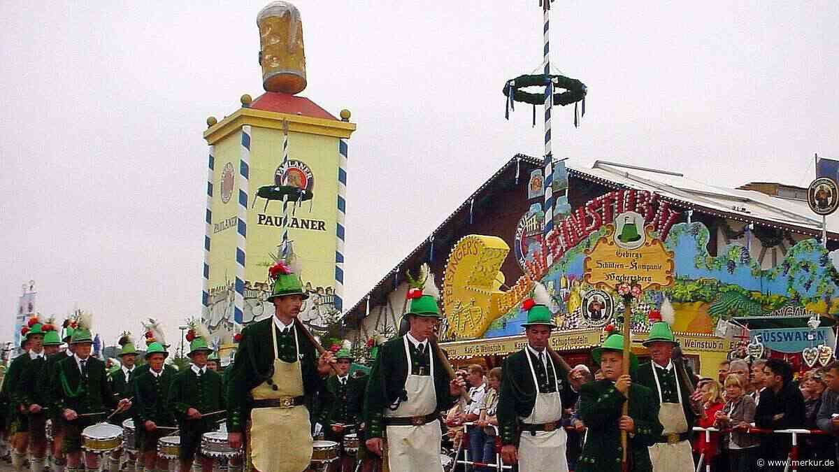 „Glückliche Fügung“: Schützen begleiten mit Vorreitern die Kutsche von Markus Söder zum Oktoberfest