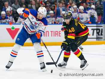 Will Edmonton Oilers trade for Vancouver Canucks scoring ace as a "distressed asset"? Hmm