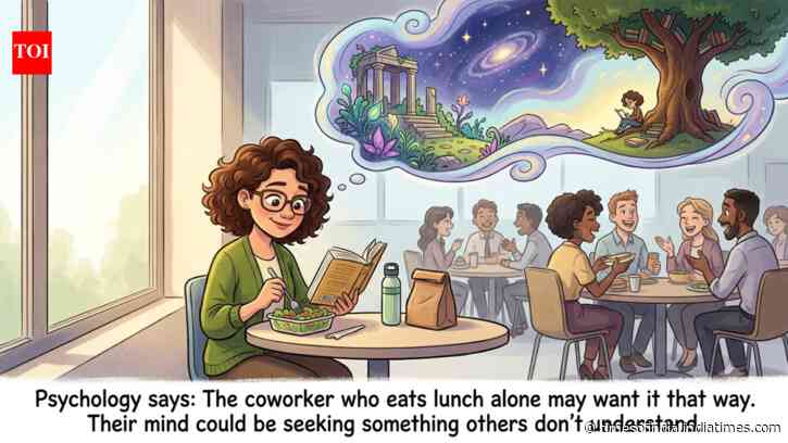Psychology says: Why some coworkers eat lunch alone