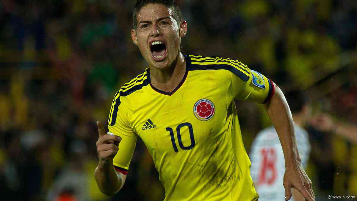 Ex-Bayern-Star den Tränen nah: James Rodríguez nimmt emotional Abschied von Kolumbien