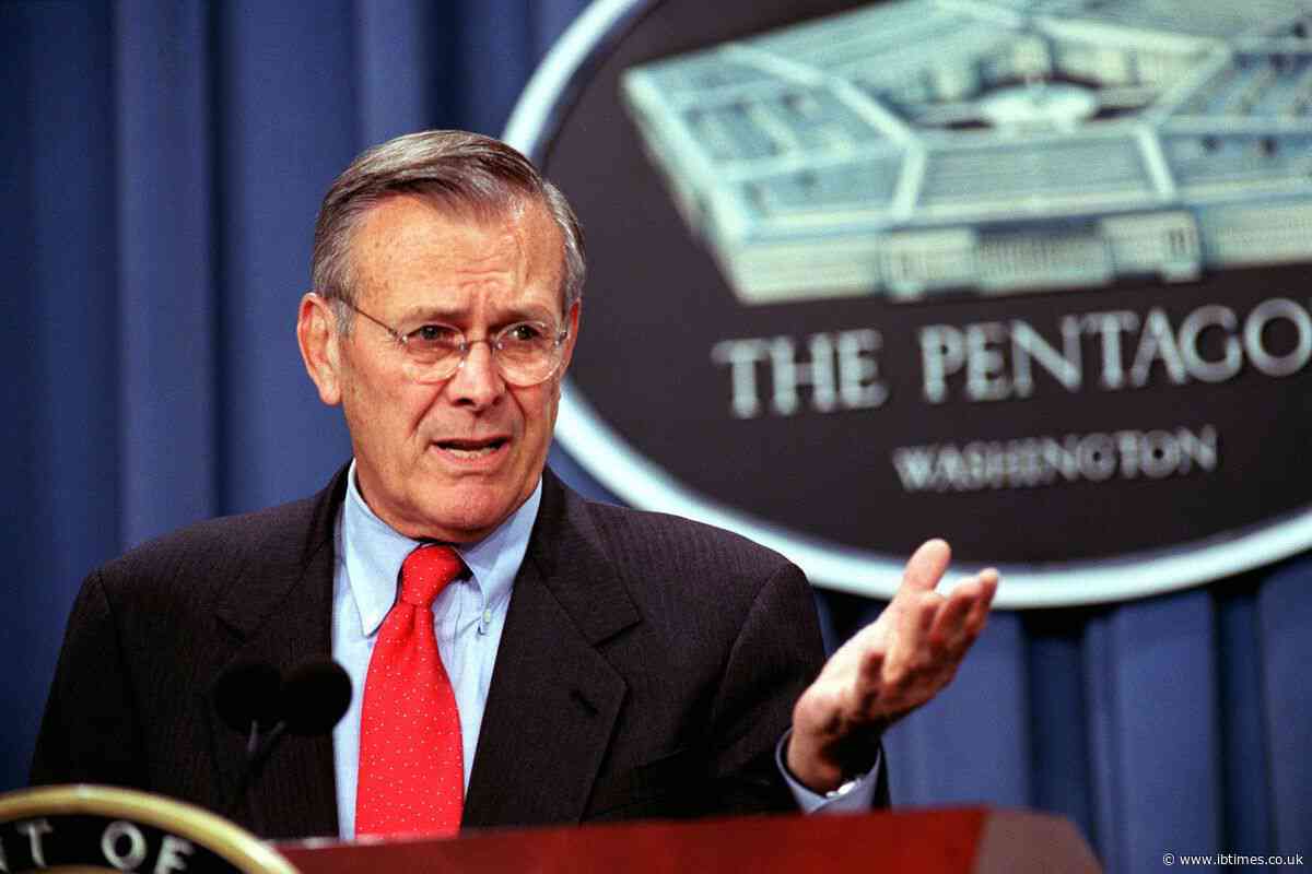 Rumsfeld's $2.3 Trillion Pentagon Clip Goes Viral Again 25 Years Later as Audit Failures Continue