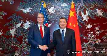 Vor Gipfel in USA: Bessent will Chinas Vizepremier treffen