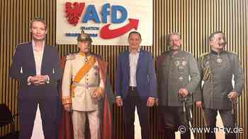 Fragwürdige Pappfiguren in Potsdam: AfD holt Bismarck, Hindenburg und Wilhelm II. ins Parlament