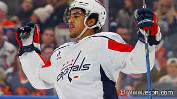 Busy Capitals sign Sourdif, 24, to eight-year contract