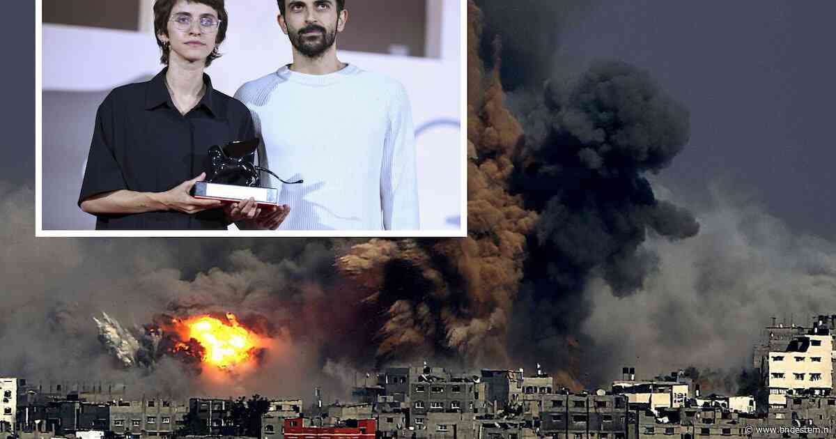 ‘Neem hun paspoort af’: Oscar-winnende Israëlische filmmakers verketterd nadat Gaza-docu prijs wint