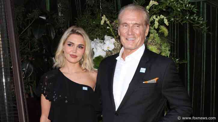 Dolph Lundgren and wife Emma Krokdal enjoy date night at Arnold Schwarzenegger’s charity event