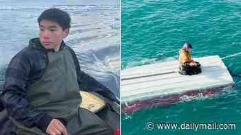 Alaska teen's desperate tale of survival during two days stranded at sea as family reveals chilling new details about the relatives they lost