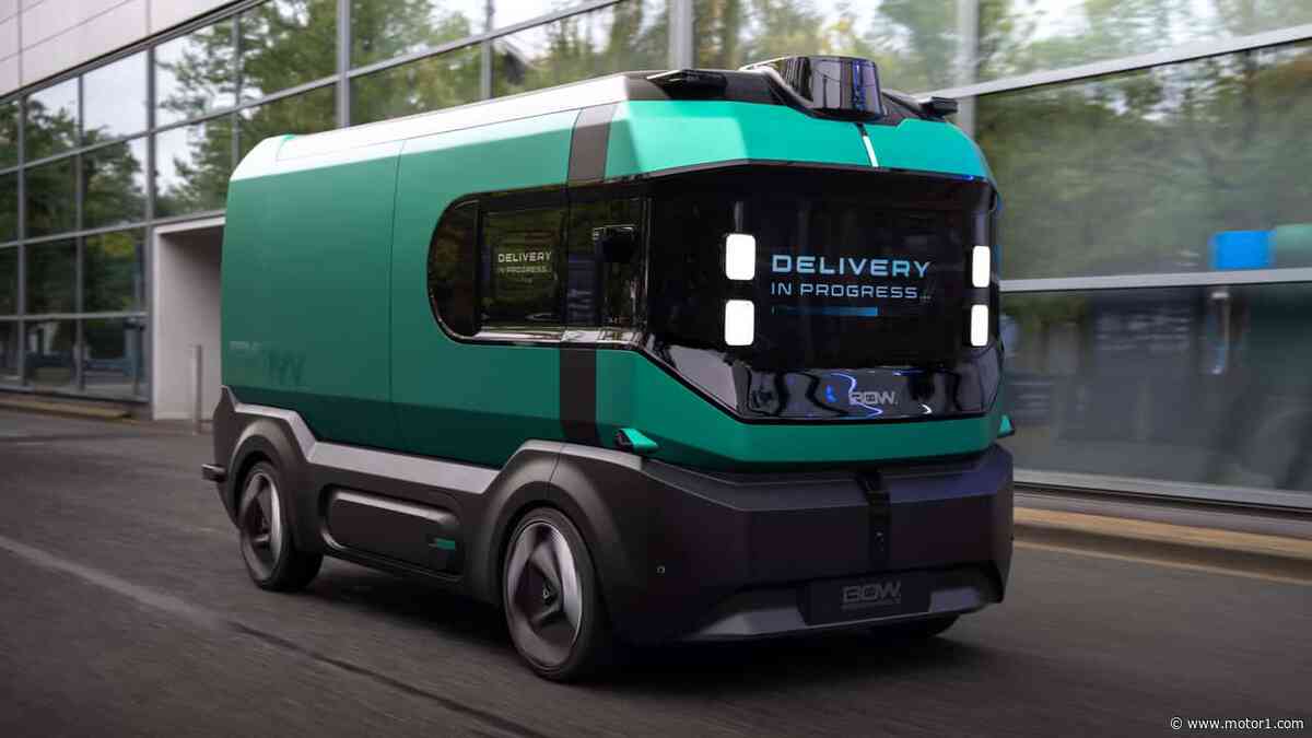 Stellantis BOW Driverless Concept Is Literally A Box On Wheels