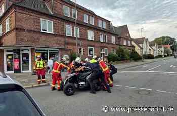 POL-NMS: 20260916-1-PDNMS-Verkehrsunfall zwischen zwei Quads in Neumünster