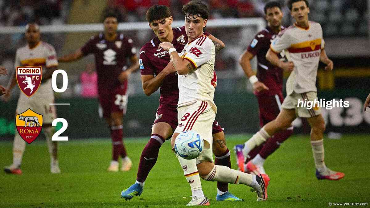 TORINO-ROMA 0-2 | HIGHLIGHTS SERIE A ENILIVE 2026/27