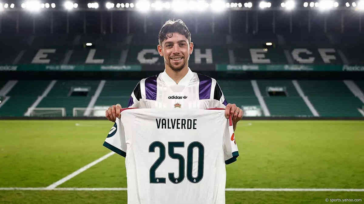 Federico Valverde celebrates 250 La Liga appearances for Real Madrid after Elche win: ‘Want to keep winning more titles’