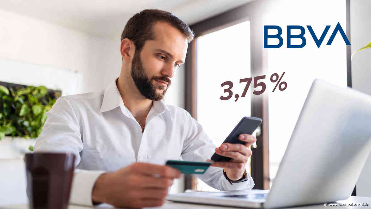 BBVA Girokonto: 3,75 % Zinsen und bis zu 90 Euro Cashback