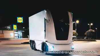 Kein Fahrer, keine Kabine: Lidl schickt Deutschlands ersten fahrerlosen Elektro-Lkw auf öffentliche Straßen