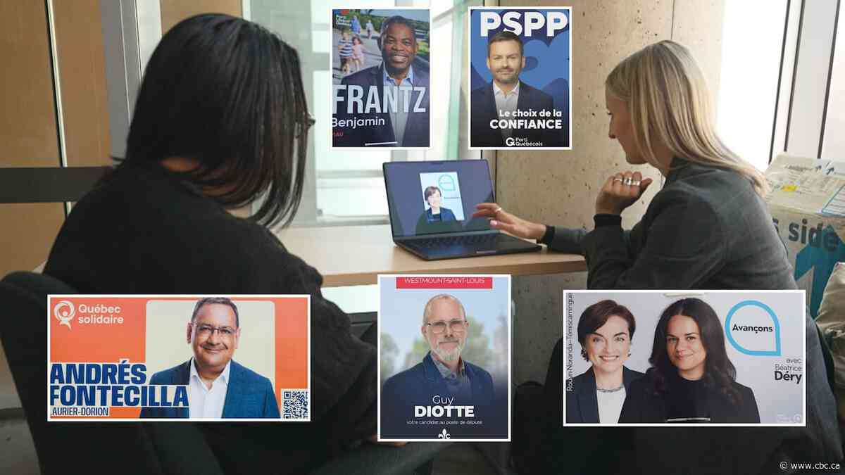 Election day in Quebec is approaching. What makes a good campaign poster?