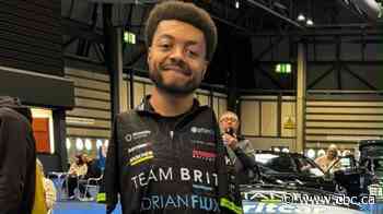 British driver born without arms hits the racetrack for the first time