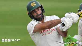 Hutton half-century helps Notts recover at Sussex