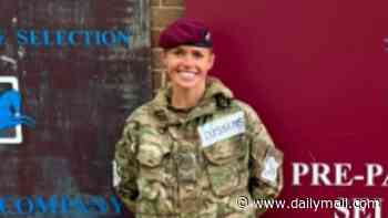 Office worker becomes first female Army reservist to pass gruelling Parachute Regiment entry test